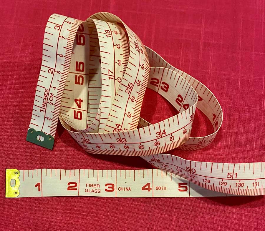 CHECK your measuring tape! (I have been using this for years. agony) :  r/sewing